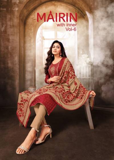 Mairin Vol 6 By Kapil Trendz Fancy Readymade Salwar Kameez Collection